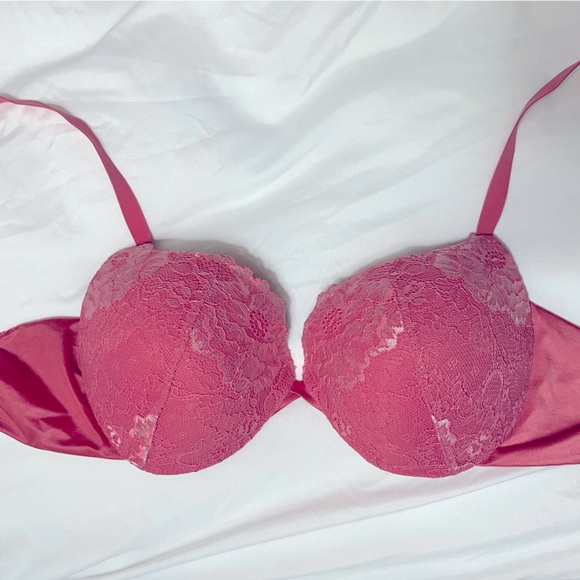 Maidenform 36D Pink Lace Bra - Picture 1 of 3